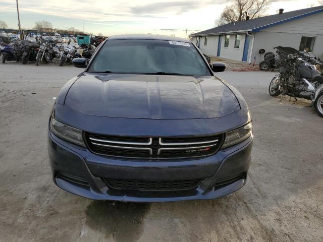 2C3CDXBG2FH917339 - 2015 DODGE CHARGER SE BLUE photo 5