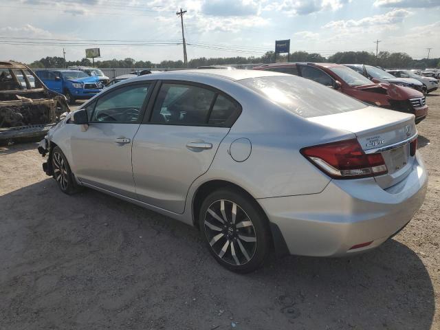 19XFB2F92EE055781 - 2014 HONDA CIVIC EXL SILVER photo 2