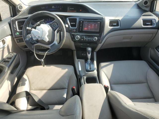 19XFB2F92EE055781 - 2014 HONDA CIVIC EXL SILVER photo 8