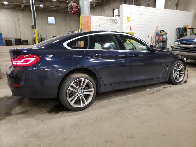 WBA4J7C59KBM75200 - 2019 BMW 440XI GRAN COUPE BLUE photo 3