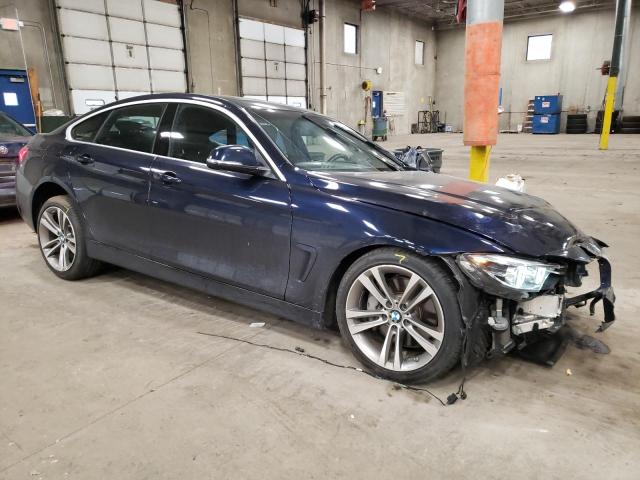 WBA4J7C59KBM75200 - 2019 BMW 440XI GRAN COUPE BLUE photo 4