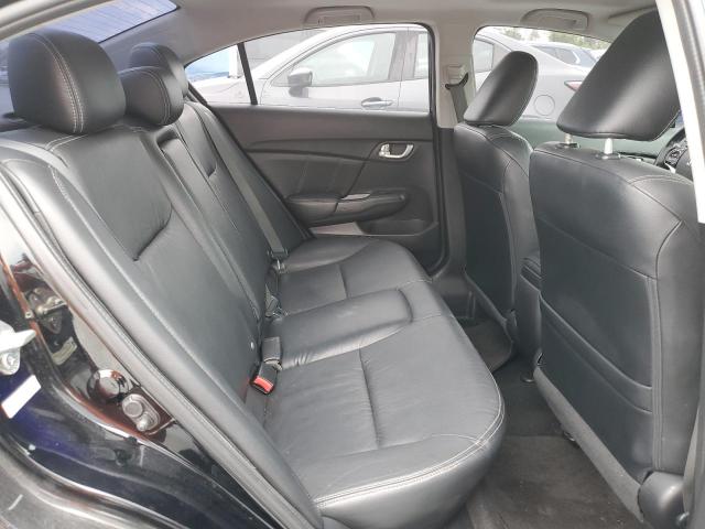19XFB2F91DE247577 - 2013 HONDA CIVIC EXL შავი ფოტო 10