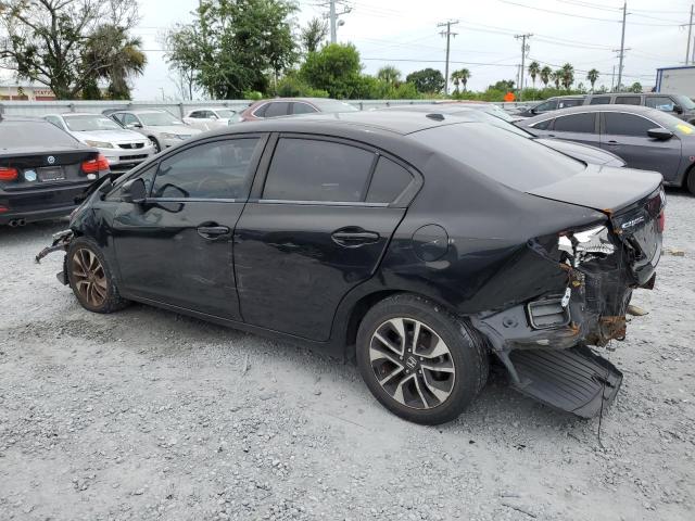 19XFB2F91DE247577 - 2013 HONDA CIVIC EXL შავი ფოტო 2