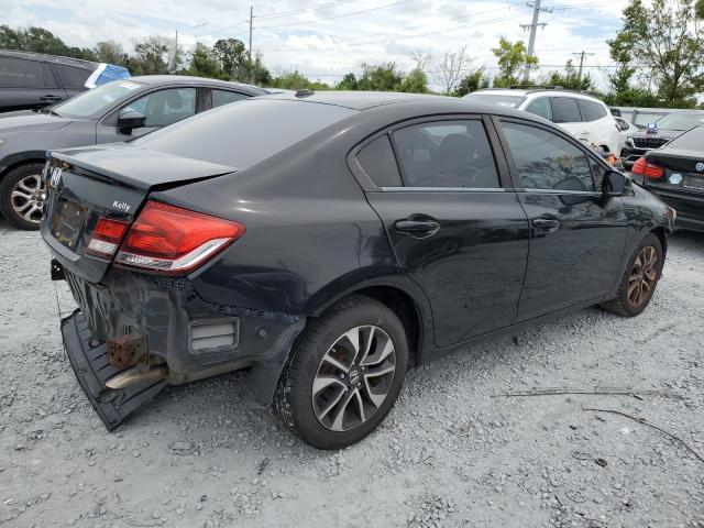 19XFB2F91DE247577 - 2013 HONDA CIVIC EXL შავი ფოტო 3