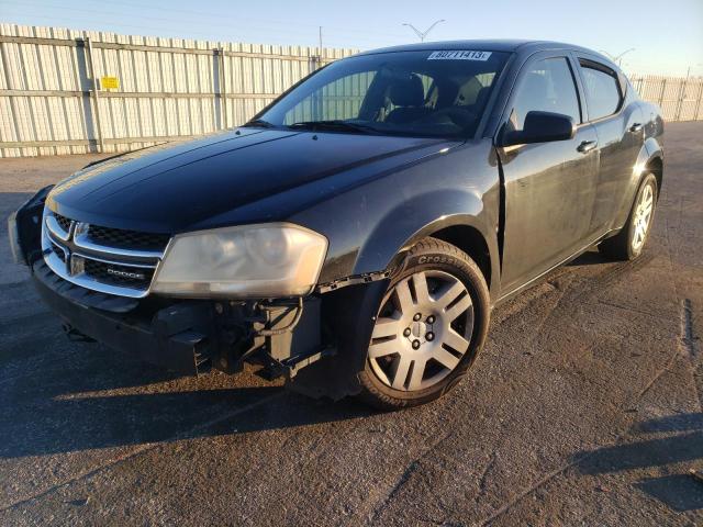 1B3BD4FB1BN591976 - 2011 DODGE AVENGER EXPRESS BLACK photo 1