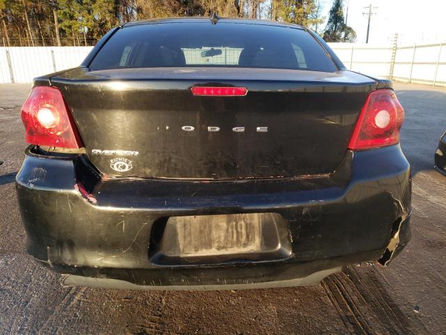 1B3BD4FB1BN591976 - 2011 DODGE AVENGER EXPRESS BLACK photo 6