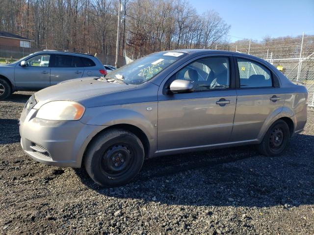 KL1TD56698B128500 - 2008 CHEVROLET AVEO BASE SILVER photo 1