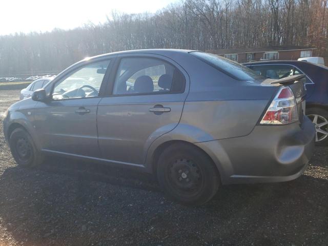 KL1TD56698B128500 - 2008 CHEVROLET AVEO BASE SILVER photo 2