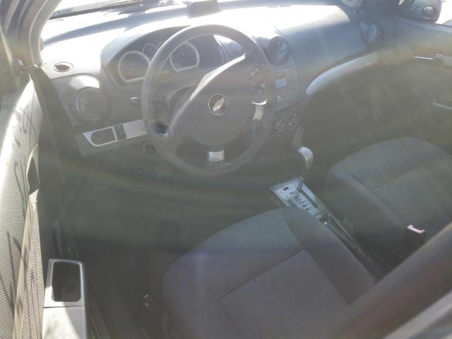 KL1TD56698B128500 - 2008 CHEVROLET AVEO BASE SILVER photo 8