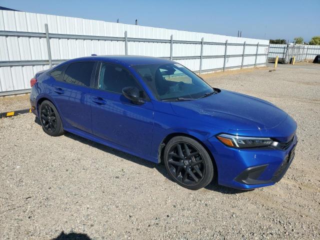 2HGFE2F58NH559178 - 2022 HONDA CIVIC SPORT 蓝色 照片 4