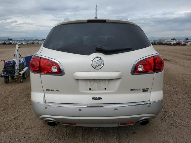5GAEV23798J260321 - 2008 BUICK ENCLAVE CXL WHITE photo 6