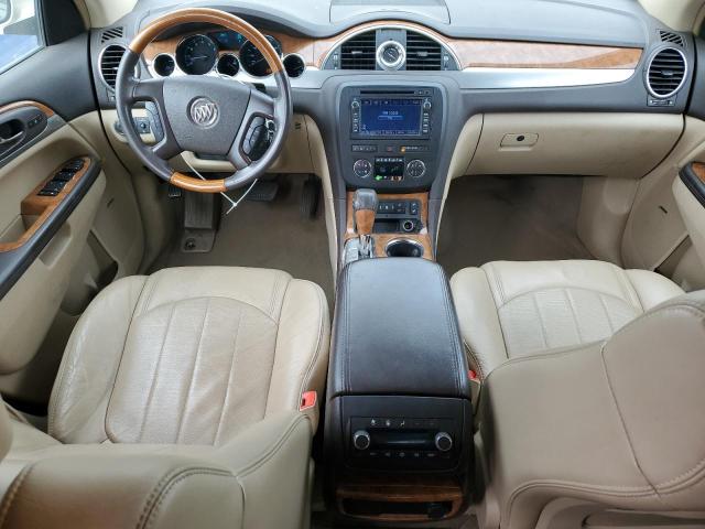 5GAEV23798J260321 - 2008 BUICK ENCLAVE CXL WHITE photo 8