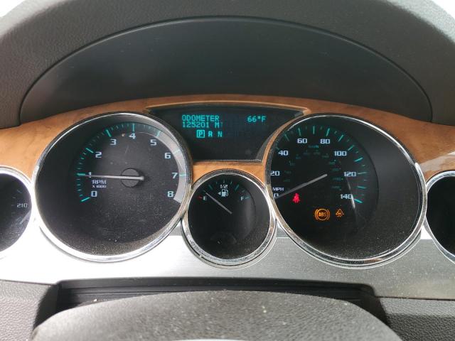 5GAEV23798J260321 - 2008 BUICK ENCLAVE CXL WHITE photo 9