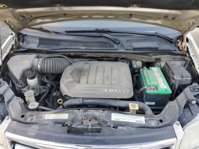 2A4RR8DG9BR780294 - 2011 CHRYSLER TOWN & COU TOURING L GOLD photo 12