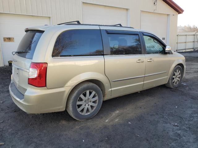 2A4RR8DG9BR780294 - 2011 CHRYSLER TOWN & COU TOURING L GOLD photo 3