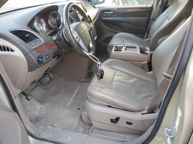 2A4RR8DG9BR780294 - 2011 CHRYSLER TOWN & COU TOURING L GOLD photo 7
