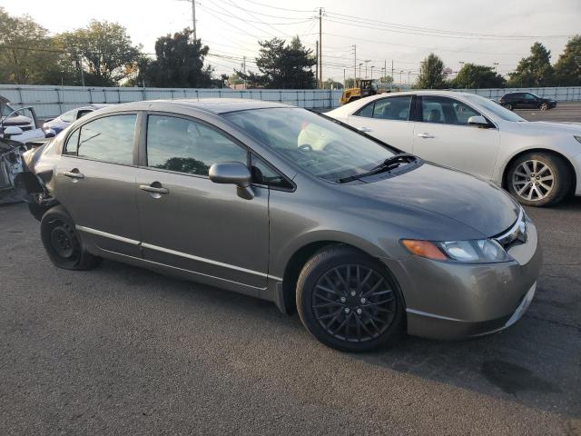 1HGFA16837L042831 - 2007 HONDA CIVIC EX GRAY photo 4