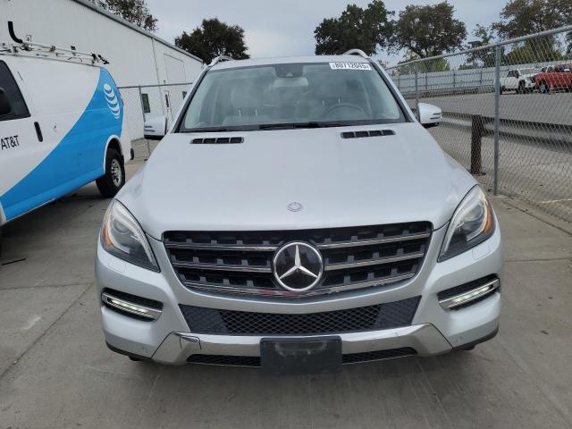4JGDA5HB0DA245894 - 2013 MERCEDES-BENZ ML 350 4MATIC SILVER photo 5