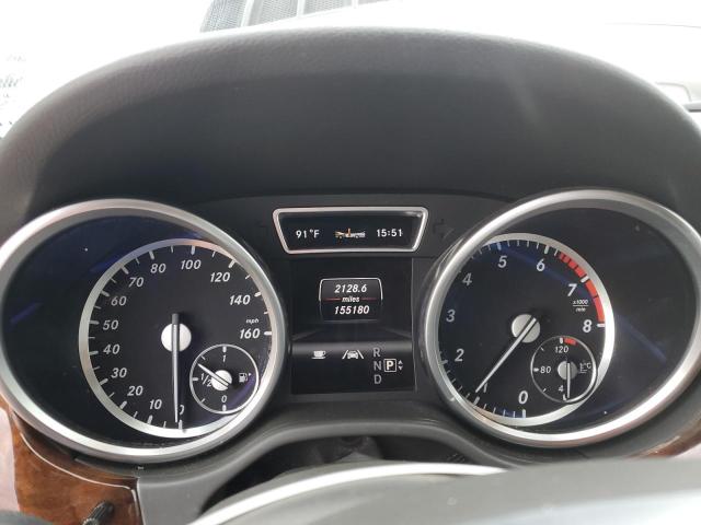 4JGDA5HB0DA245894 - 2013 MERCEDES-BENZ ML 350 4MATIC SILVER photo 9