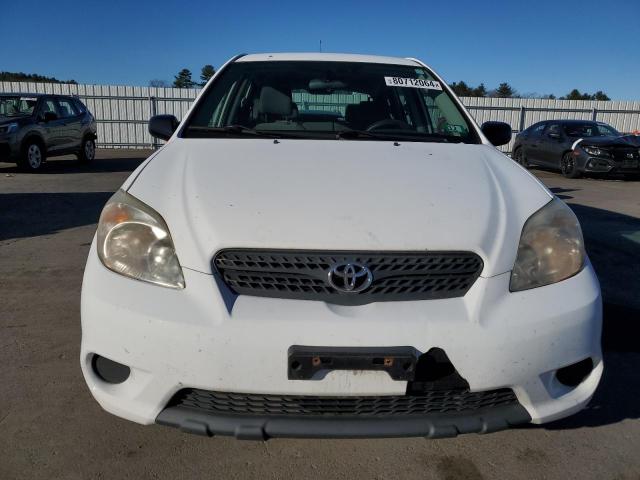 2T1KR32E27C657763 - 2007 TOYOTA COROLLA MA XR WHITE photo 5