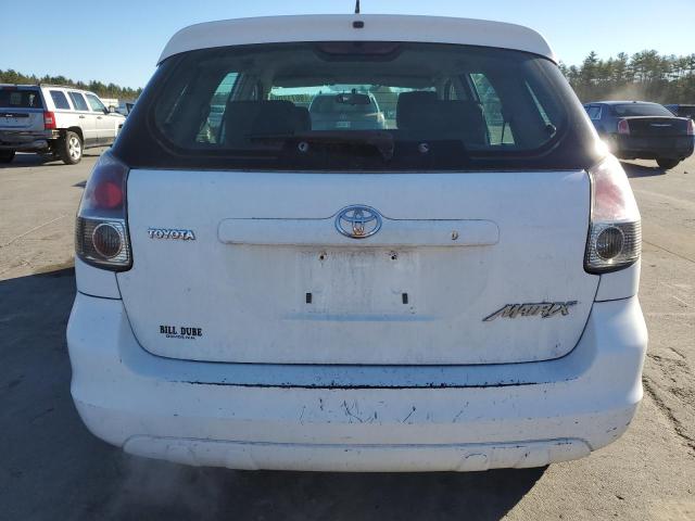 2T1KR32E27C657763 - 2007 TOYOTA COROLLA MA XR WHITE photo 6