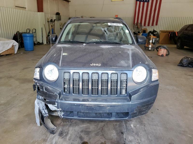 1J8FF47W88D691172 - 2008 JEEP COMPASS SPORT ნაცრისფერი ფოტო 5
