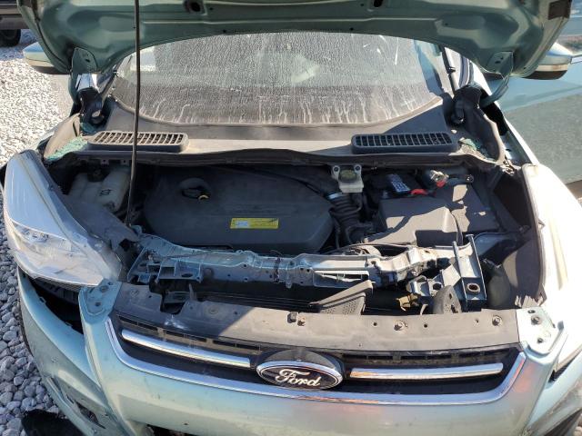 1FMCU9HXXDUA03750 - 2013 FORD ESCAPE SEL GREEN photo 12