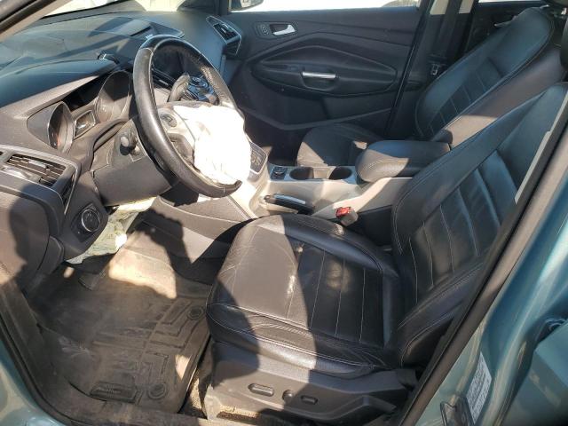 1FMCU9HXXDUA03750 - 2013 FORD ESCAPE SEL GREEN photo 7