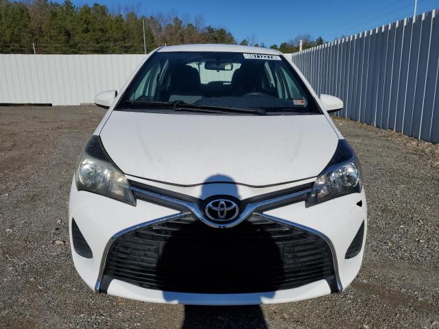 VNKKTUD33GA056215 - 2016 TOYOTA YARIS L WHITE photo 5