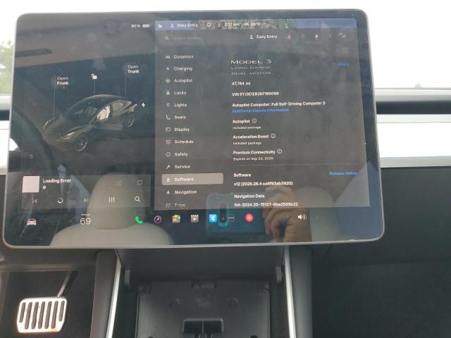 5YJ3E1EB2KF195098 - 2019 TESLA MODEL 3 Սև լուսանկար 9