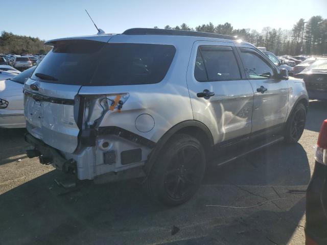 1FM5K8GT9KGA43790 - 2019 FORD EXPLORER SPORT SILVER photo 3