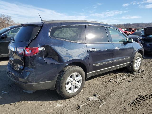 1GNKRFED7HJ181236 - 2017 CHEVROLET TRAVERSE LS BLUE photo 3