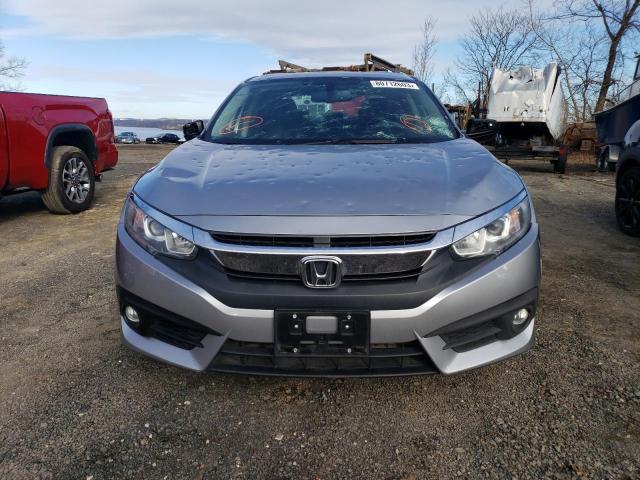 19XFC1F74HE014692 - 2017 HONDA CIVIC EXL ნაცრისფერი ფოტო 5