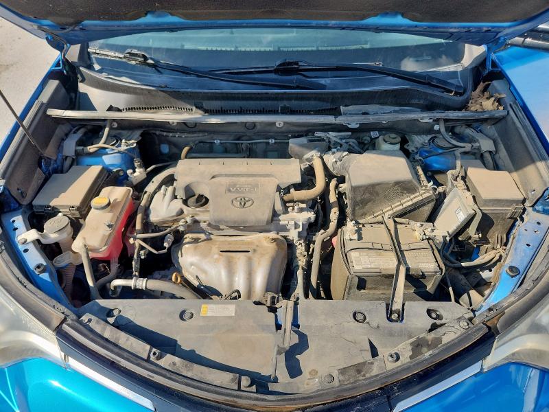 2T3ZFREV0HW400808 - 2017 TOYOTA RAV4 LE BLUE photo 12