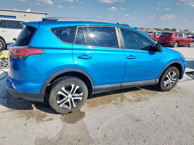 2T3ZFREV0HW400808 - 2017 TOYOTA RAV4 LE BLUE photo 3