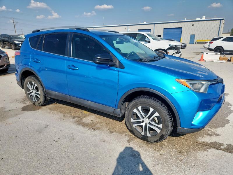 2T3ZFREV0HW400808 - 2017 TOYOTA RAV4 LE BLUE photo 4