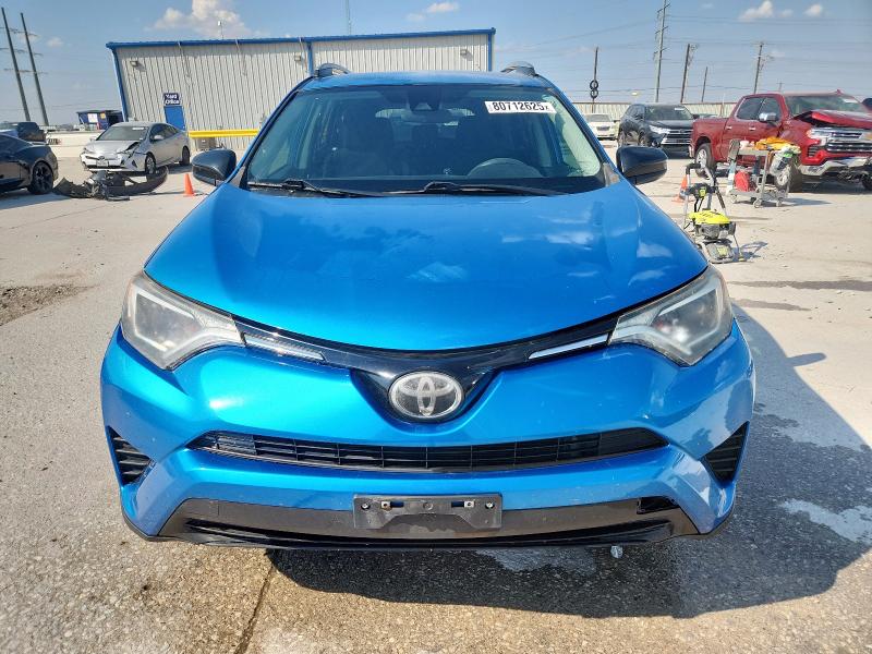 2T3ZFREV0HW400808 - 2017 TOYOTA RAV4 LE BLUE photo 5