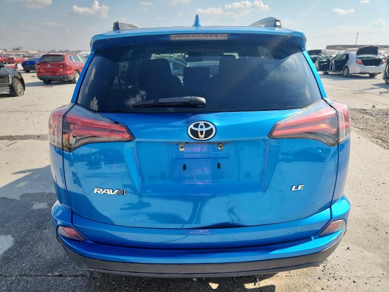 2T3ZFREV0HW400808 - 2017 TOYOTA RAV4 LE BLUE photo 6