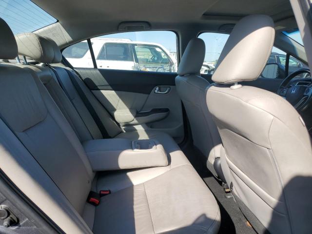 19XFB2F93DE078629 - 2013 HONDA CIVIC EXL ნაცრისფერი ფოტო 10