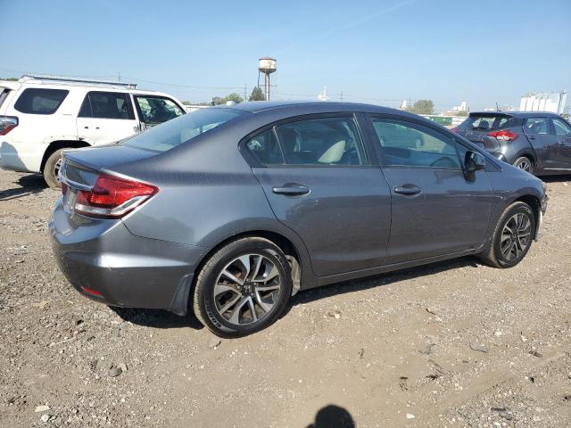 19XFB2F93DE078629 - 2013 HONDA CIVIC EXL ნაცრისფერი ფოტო 3