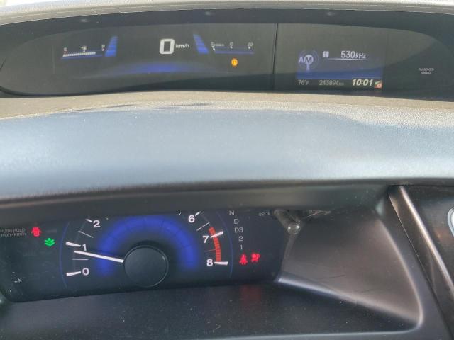 19XFB2F93DE078629 - 2013 HONDA CIVIC EXL ნაცრისფერი ფოტო 9