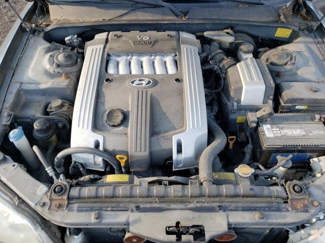 KMHFU45E24A319311 - 2004 HYUNDAI XG 350 GRAY photo 11