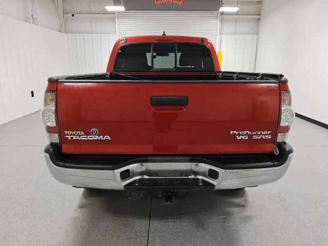 5TFTU4GN5FX075268 - 2015 TOYOTA TACOMA PRERUNNER ACCESS CAB RED photo 6