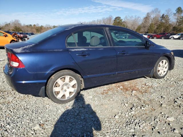 2HGFA1F56BH539674 - 2011 HONDA CIVIC LX BLUE photo 3