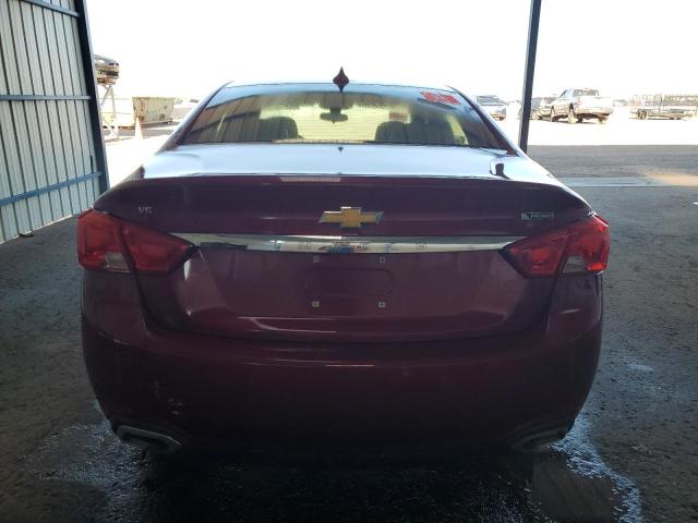 2G1125S3XJ9117152 - 2018 CHEVROLET IMPALA PREMIER RED photo 6