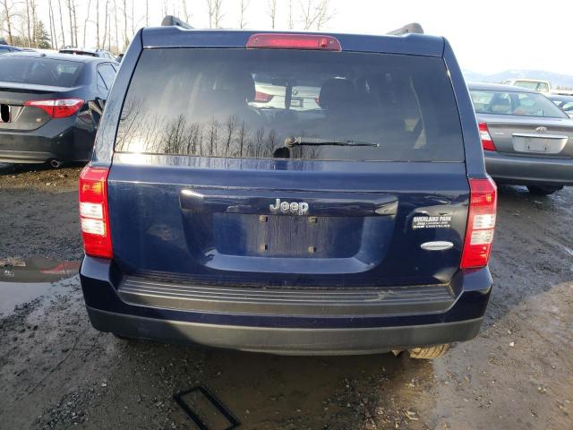 1C4NJPFA3CD670733 - 2012 JEEP PATRIOT LATITUDE BLUE photo 6