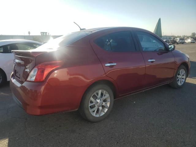 3N1CN7AP3JL869539 - 2018 NISSAN VERSA S RED photo 3