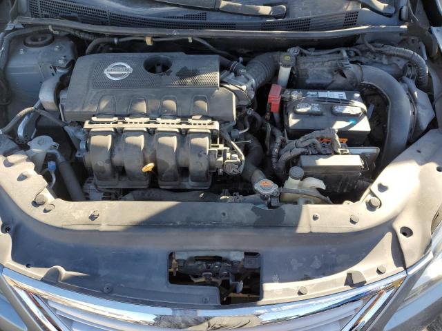 3N1AB7AP0DL669738 - 2013 NISSAN SENTRA S SILVER photo 11