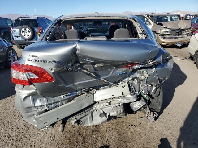 3N1AB7AP0DL669738 - 2013 NISSAN SENTRA S SILVER photo 6