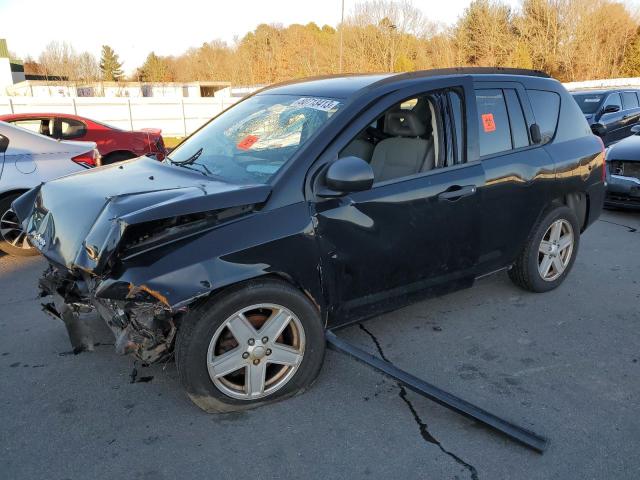 1J8FT47W67D427150 - 2007 JEEP COMPASS BLACK photo 1